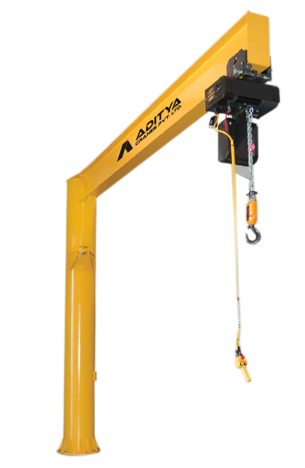 Pillar Mounted Jib Crane ( Free Standing )