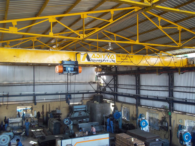 Single Girder EOT Cranes
